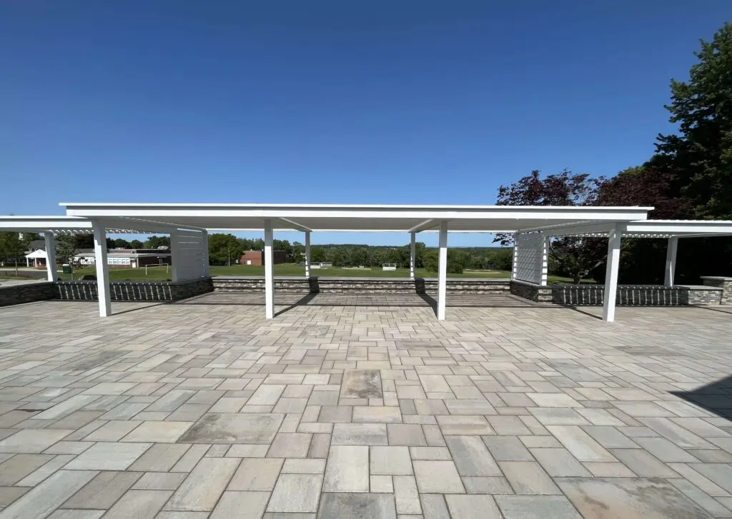 sundance pergola wide pergola for sports complex