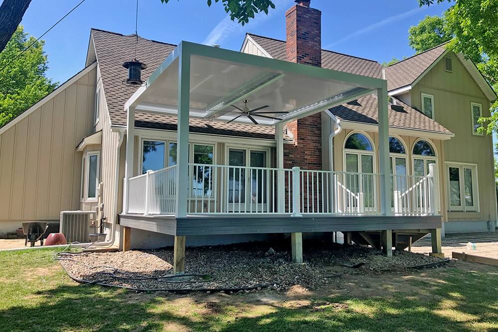 Sundance All Season Pergola installation